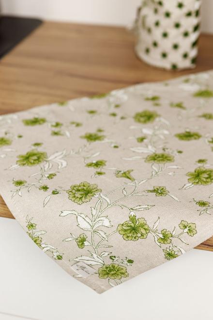 Набір серветок Квіти зелені