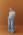Женская вязаная футболка сетка голубая Женская вязаная футболка сетка голубая