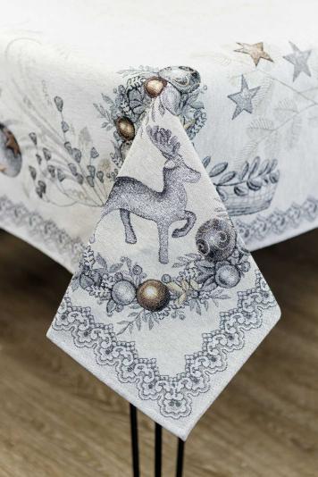 Скатертина на стіл гобеленова SILVER STAR Скатертина на стіл гобеленова SILVER STAR