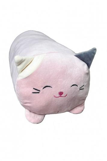 Подушка-обіймашки рожева Киця