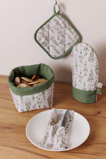 Чохол для  столових приборів Суцвіття лаванди