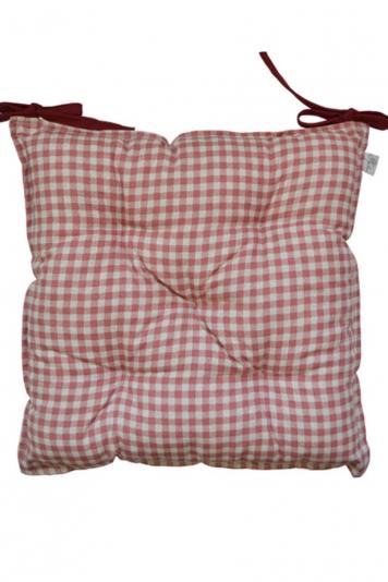 Подушка на стілець Глорiя Клiтинка