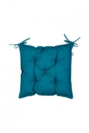 Подушка на стілець Бiрюза