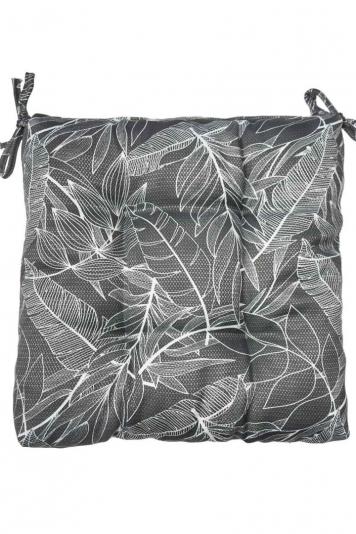 Подушка для стільця Macao листя cіре