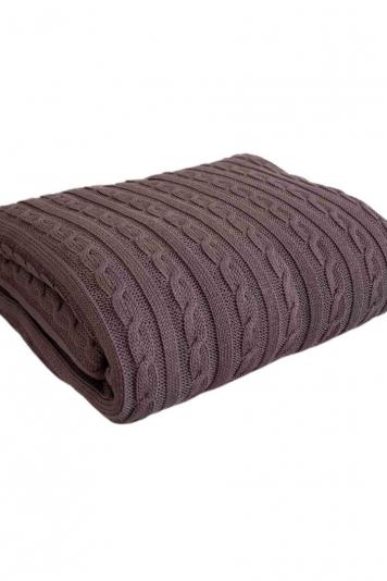 Плед Exclusive Nature Шоколадный