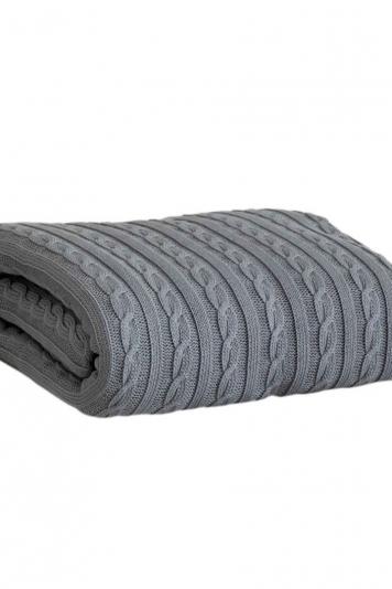 Плед Exclusive Nature Светло-серый