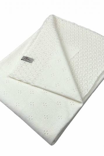 Дитячий плед Крижма Бiлий Дитячий плед Крижма Бiлий