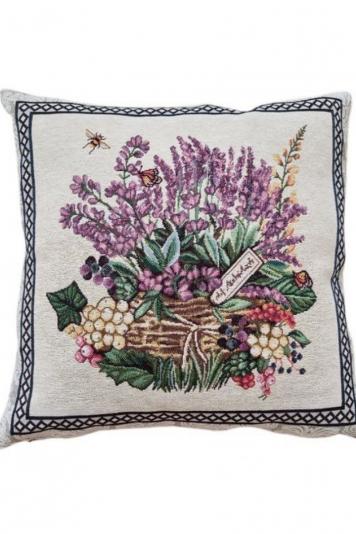 Наволочка декоротивна Лаванда у рамці