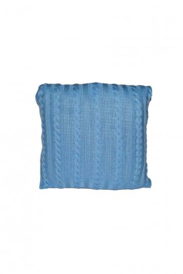 Наволочка в'язана Блакитна
