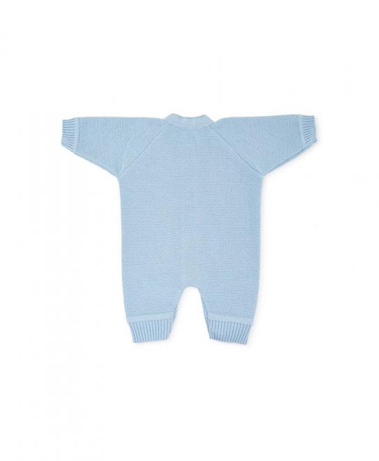 Набір для немовлят Блакитний 3 одиниці (плед, чоло