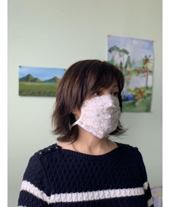 Маска - пов'язка багаторазова Royal Beige - 2од.