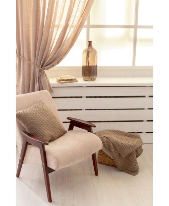 Лляна гардина на петлях Topo (1 од.)