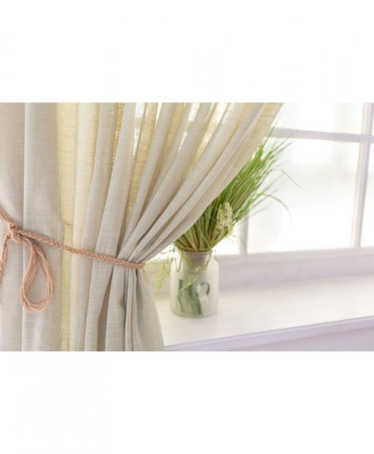 Лляна гардина на петлях Musgo (1 од.)