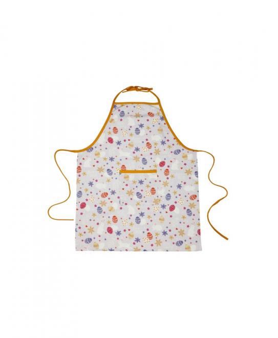 Кухонний фартух Писанка бузкова