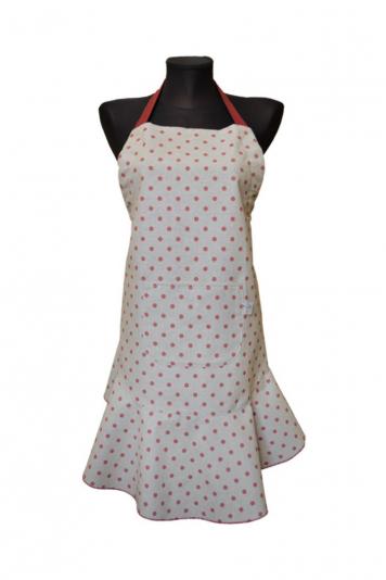 Кухонний фартух Глорiя Горох з воланом Кухонний фартух Глорiя Горох з воланом