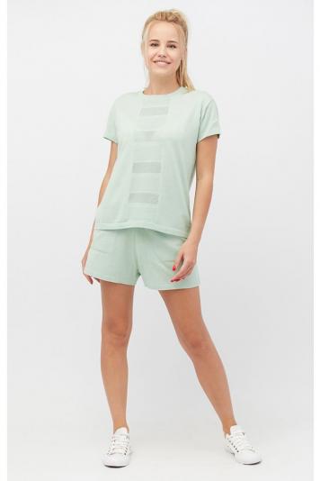 Костюм футболка та шорти Set-breeze м'ятний
