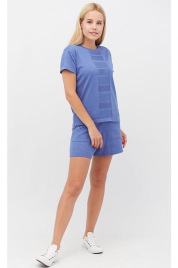 Костюм футболка та шорти Set-breeze лавандовий