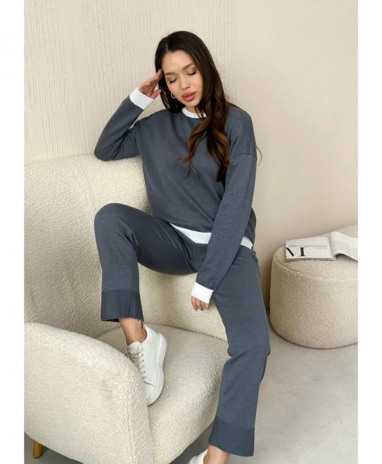 Костюм вязаный Dolly Серый