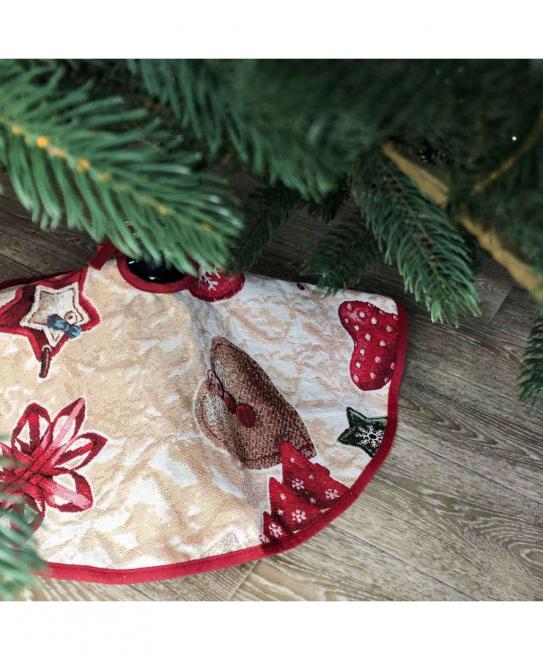 Килимок пiд ялинку D-70 Прянощi