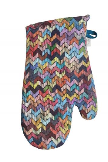 Рукавиця кухонна MixPrint зігзаг