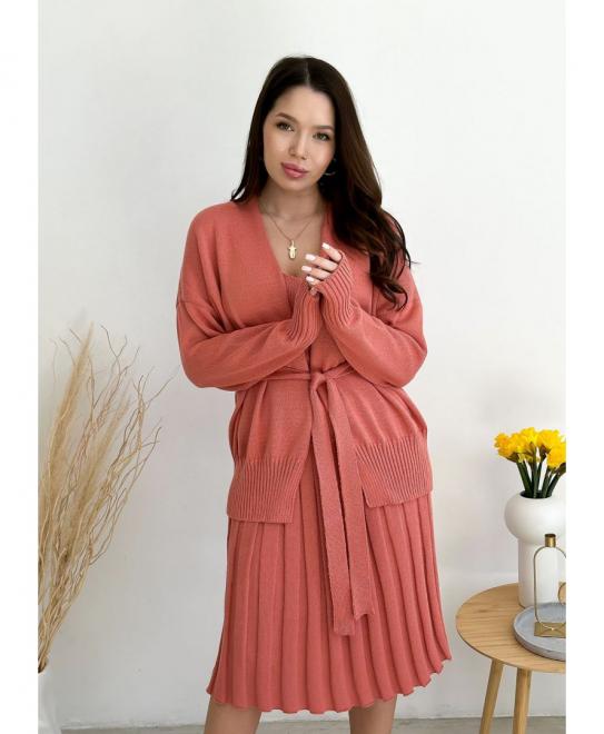 Кардиган женский Joy кораловый