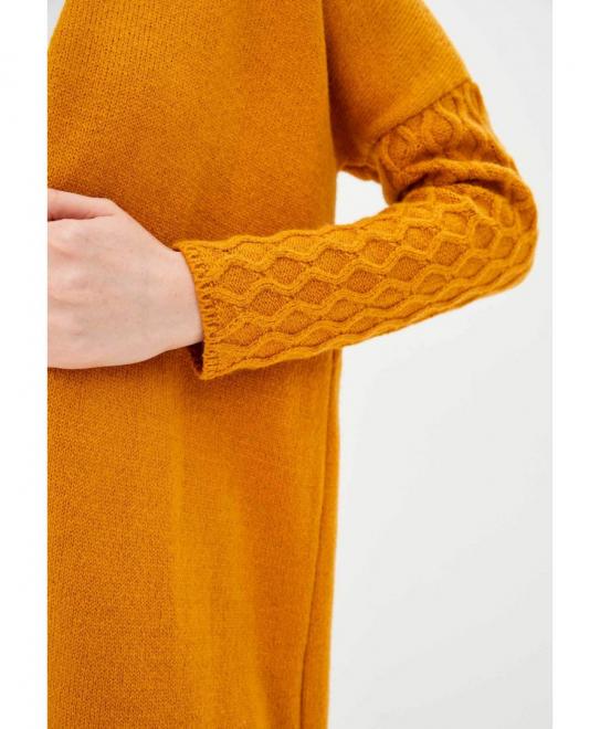 Кардиган в'язаний Марго шафран