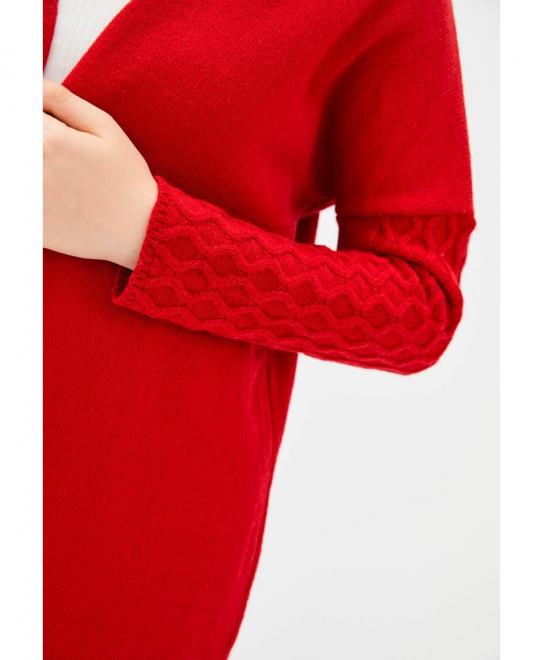 Кардиган в'язаний Марго гранат