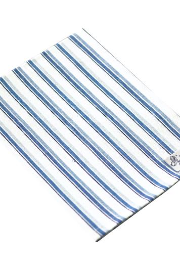 Серветка на стіл Кантрi синя смужка