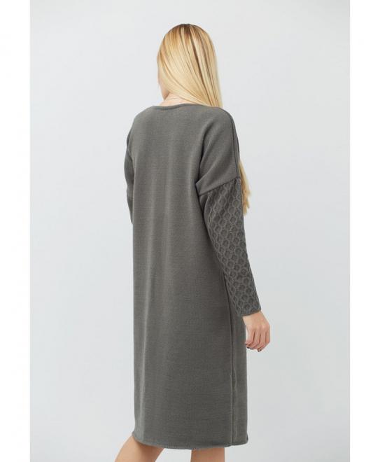 Жіноча сукня в'язана Марго графіт