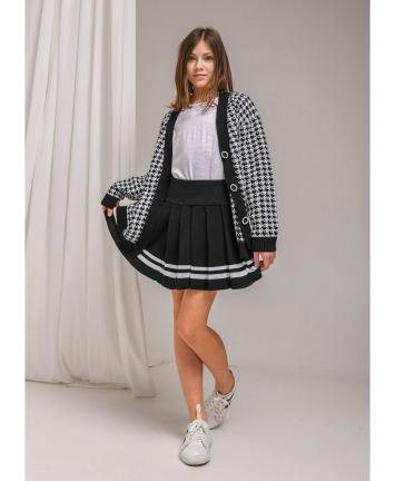 Спiдниця пліссе чорна дитяча