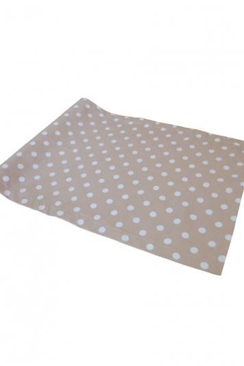 Доріжка на стіл горох беж