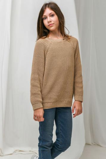 Джемпер для дівчинки Mari бежевий