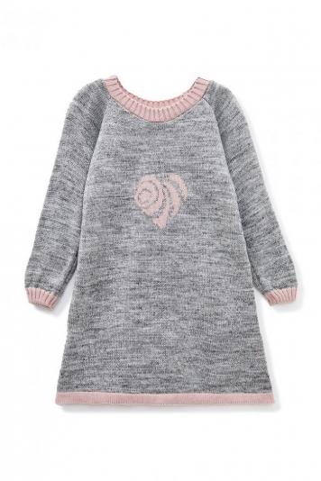 Дитяча сукня-тунiка Серце сiре