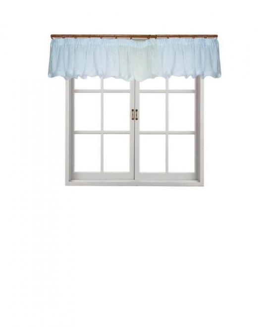 Фіранка батистова біла з мереживом Фіранка батистова біла з мереживом