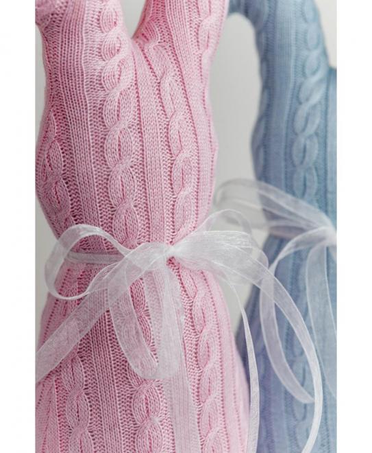 Декоративний виріб Заєць Рожевий Стопер