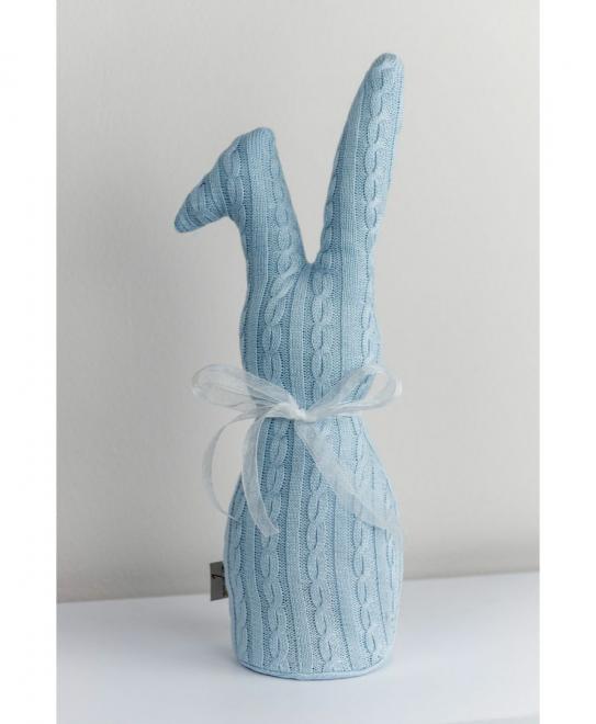 Декоративний виріб Заєць Блакитний Стопер