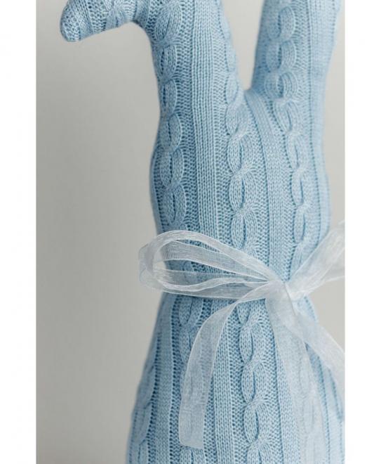 Декоративний виріб Заєць Блакитний Стопер