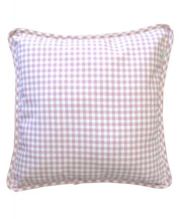 Декоративная подушка Bella Рожева клiтинка