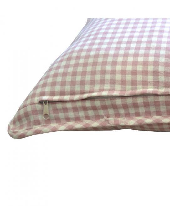 Декоративная подушка Bella Рожева клiтинка