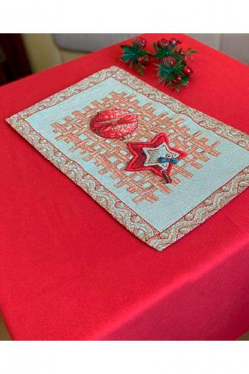 Гобеленова серветка новорiчна Прянощi
