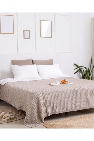 В'язаний плед коси SOFT лате В'язаний плед коси SOFT лате