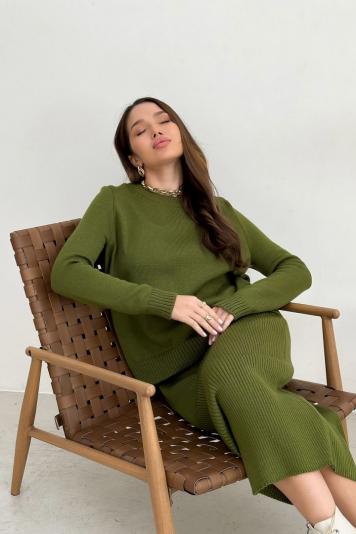 Спідниця хакі Jolie