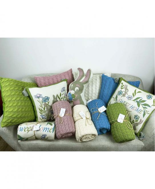 Подушка в'язана Sweet Home