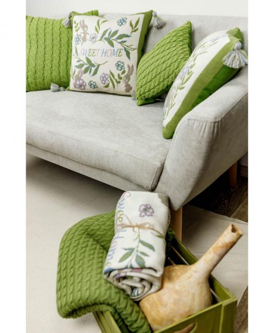 Подушка в'язана Sweet Home