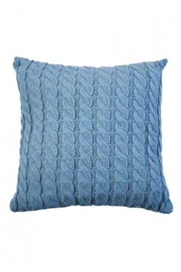 Декоративна подушка вязана Коси волошкова