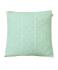 Декоративна наволочка в'язана Ажурна м'ятна