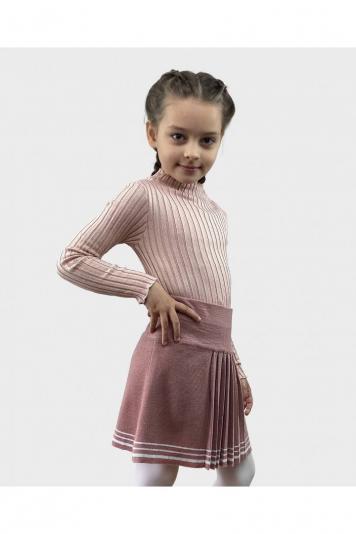 Водолазка для дiвчинки Kelly темно-рожева