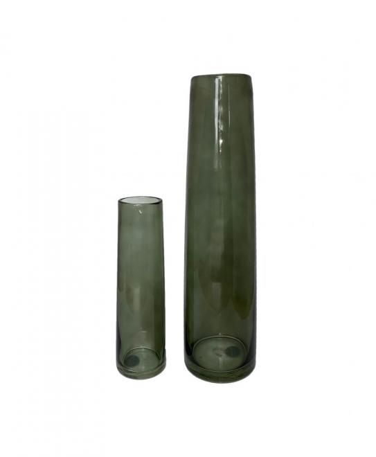 Ваза декоративна зелена