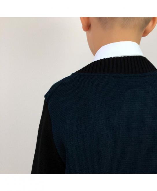 Бомбер для хлопчика Синiй