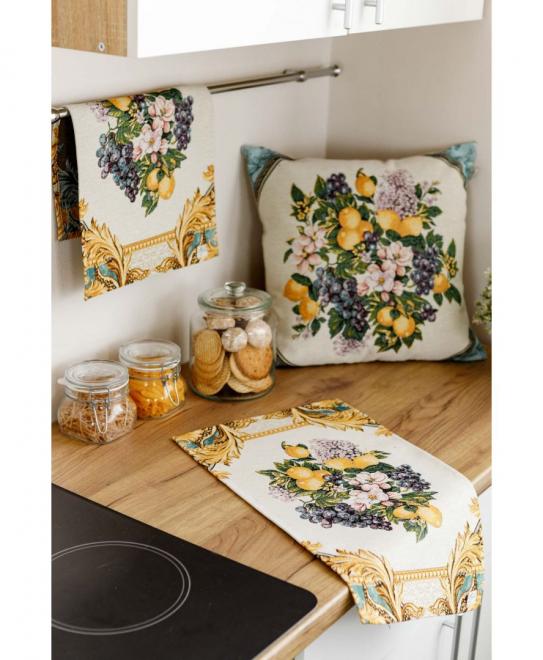 Подушка декоративна Verna Фрукти в ромбі